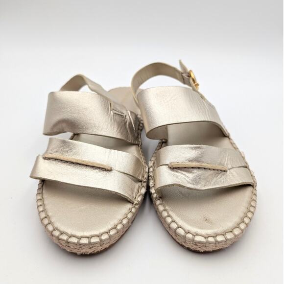 Cole Haan Cloudfeel Tilden Ankle Strap Sandal Women's Gold Size US8B EU38.5 - Picture 10 of 11